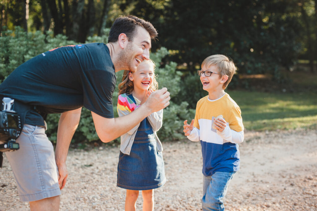 phillip blume of blume photography with clients