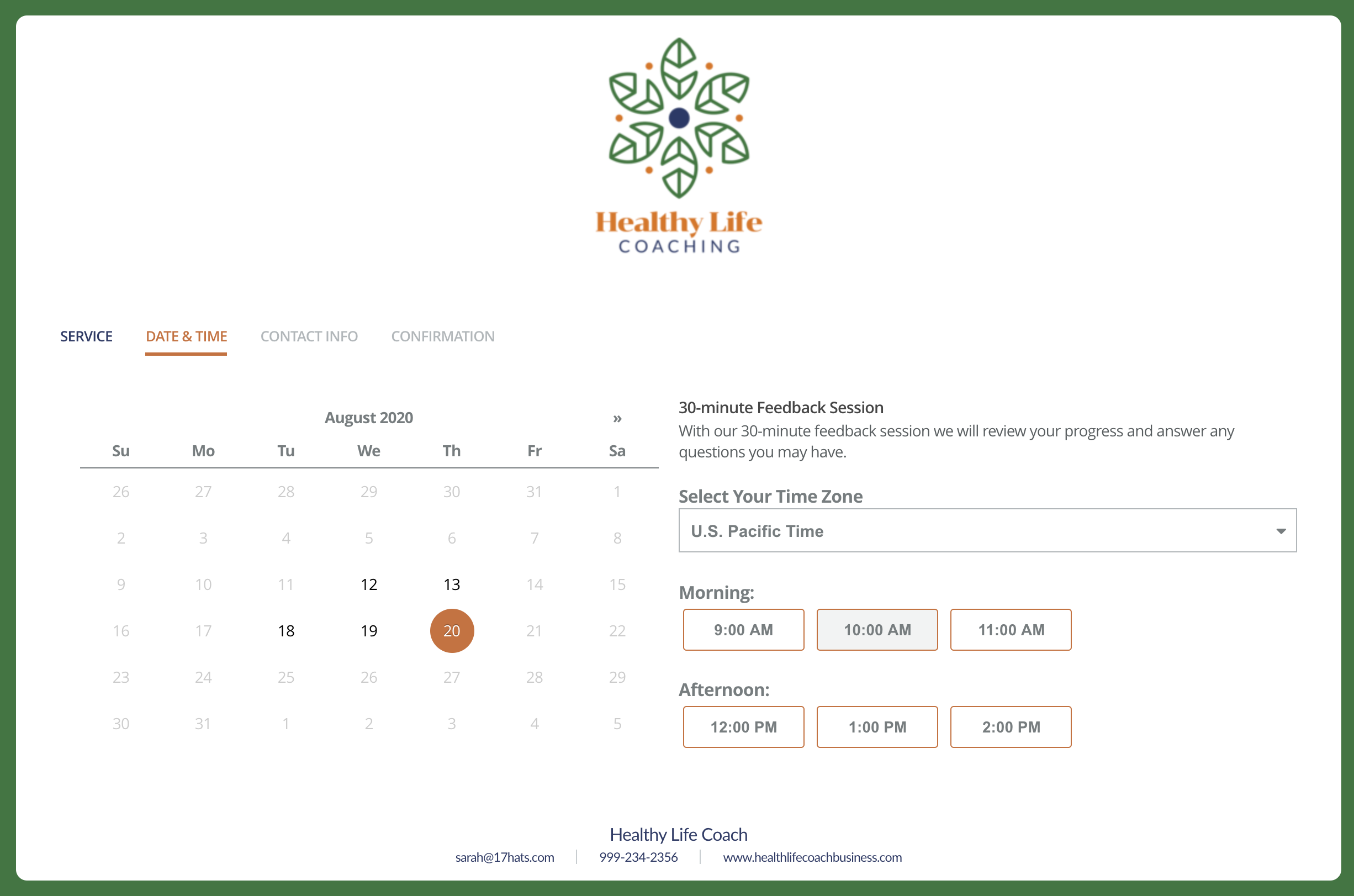 Easy Online Scheduling Platform