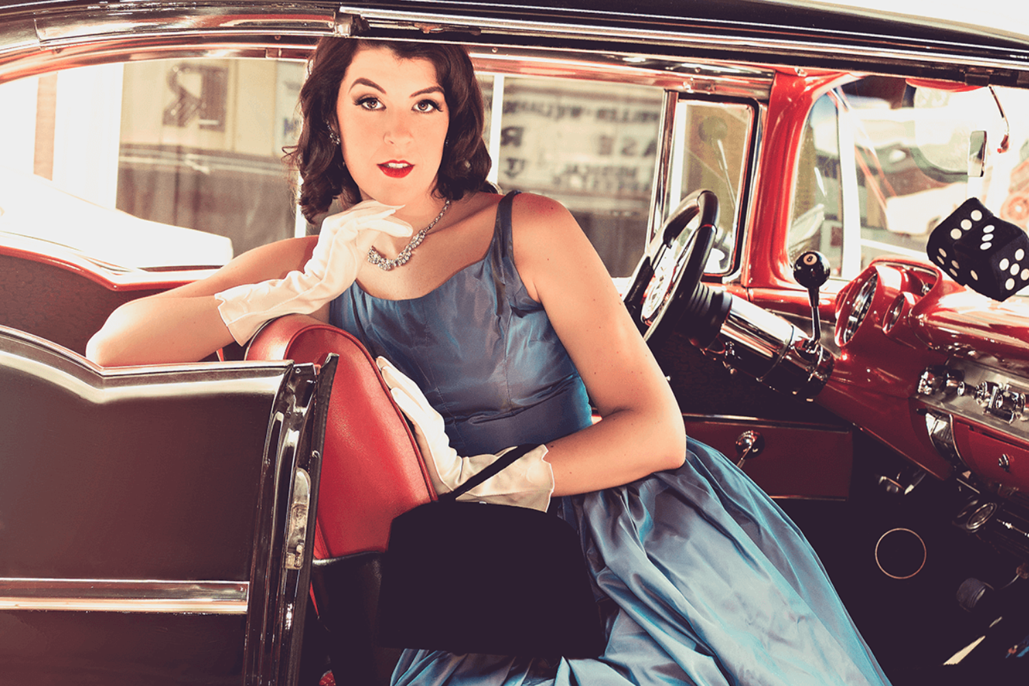 Missy Neely specializes in stylized portrait photography, including retro images like this.